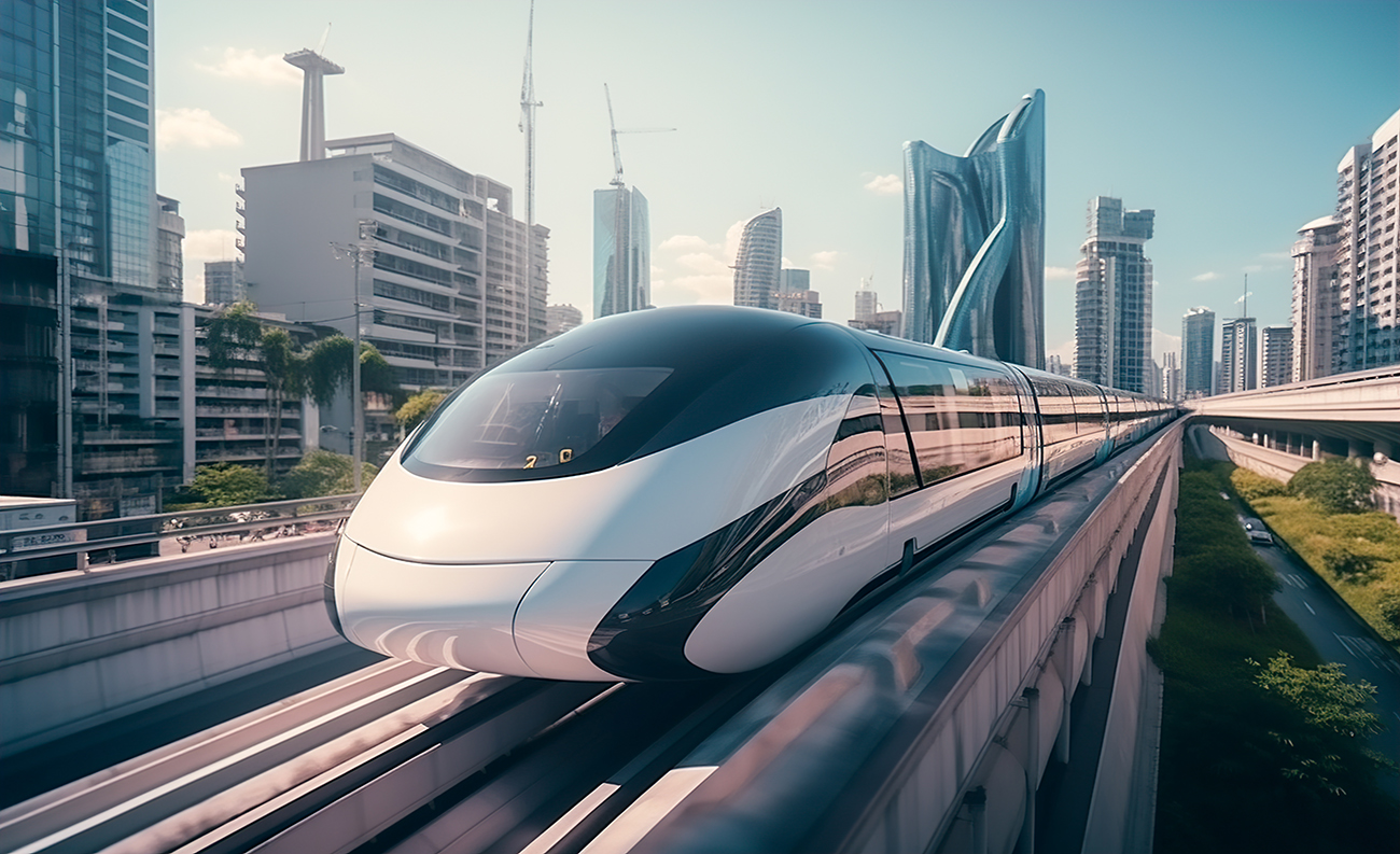 도시를 연결하는 쾌속교통망 